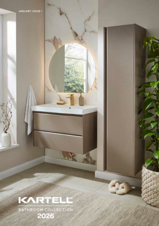 kartell 2026 bathroom brochure click to view at the essex bathroom company website